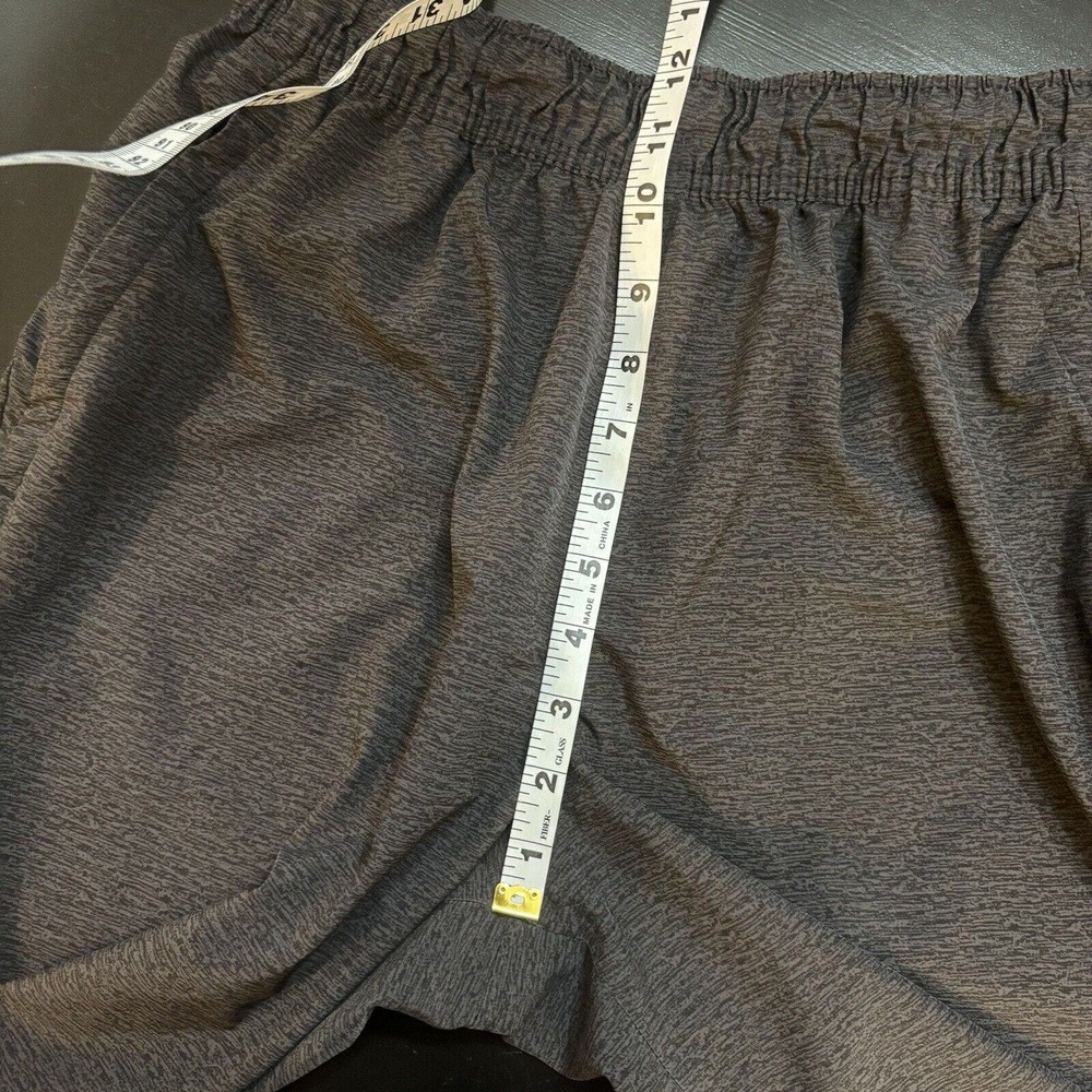 LEG3ND Men's Small 9.5" Inseam Active Shorts Gray Moisture Wicking Zip Pockets - Picture 8 of 9